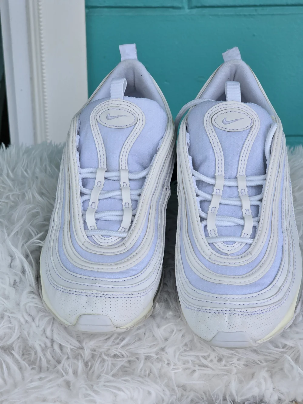 Women’s White & Light Gray Reflective Sneaker - Picture 2 of 8